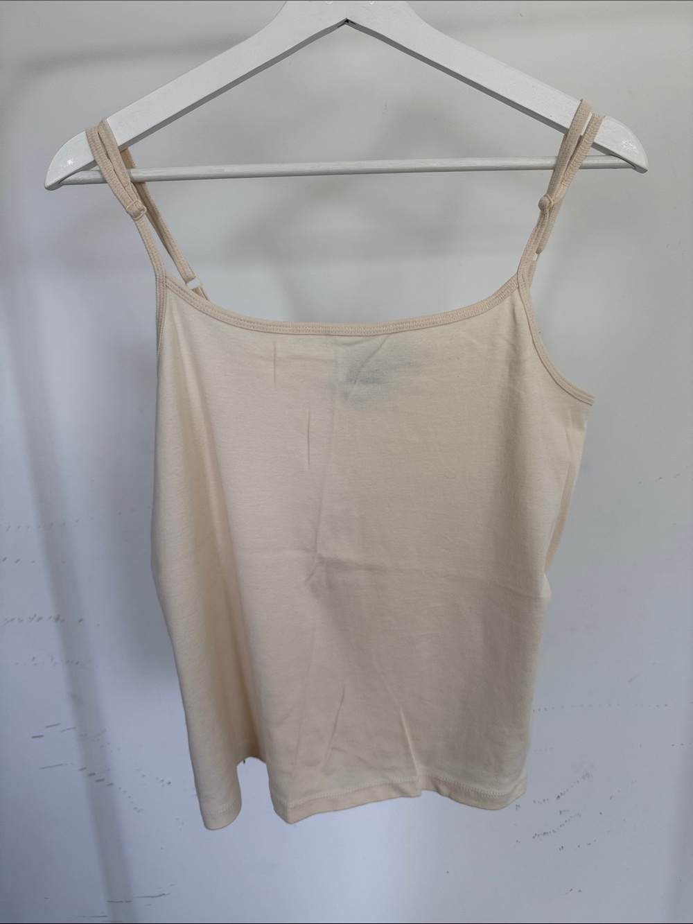Sonoma Cream Adjustable-Strap Camisole